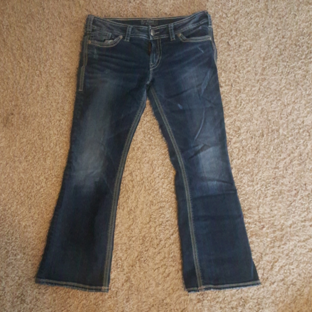 Silver Suki Surplus size 33W/ 30L